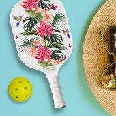 熱帯フローラバードバタフライ名前をカスタムする電話番号 ピックルボールラケット