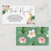 熱帯フローラパイナップルのブックリクエストの挿入 エンクロージャーカード (正面/裏面)