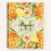 熱帯フローラパイナップルレシピ ノートブック (正面)