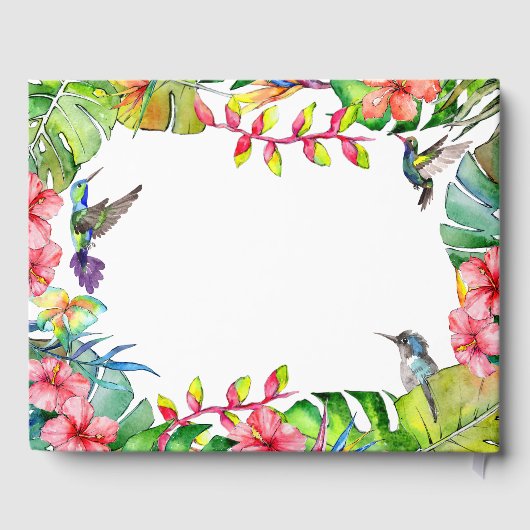 熱帯フローラパラダイス結婚ズ ゲストブック (裏面)