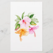 熱帯フローラビーチお祝い チラシ (裏面)