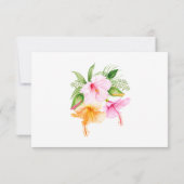 熱帯フローラビーチ共有Aメモリ サンキューカード (裏面)