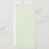 熱帯フローラビーチ結婚式メニュー (裏面)