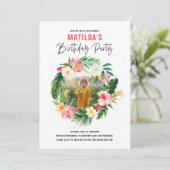 熱帯フローラピンクイエロフラミンゴスタイリッシュ (スタンド正面)