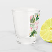 熱帯フローラピンクバチェロレッテ ショットグラス (左)