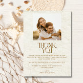 熱帯フローラフォトビーチ結婚式 サンキューカード