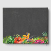 熱帯フローラフラミンゴスシャルボ結婚ード ゲストブック (裏面)