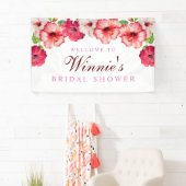 熱帯フローラブライダルシャワーバナー 横断幕 (インサイチュ)