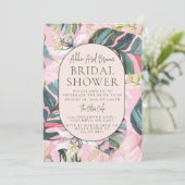 熱帯フローラブライダルシャワー 招待状 (スタンド正面)