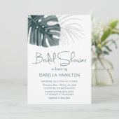 熱帯フローラブライダルシャワー 招待状 (スタンド正面)