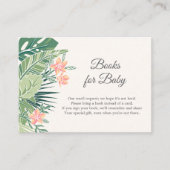 熱帯フローラベビー エンクロージャーカード (正面)