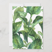 熱帯フローラボホキンセアニェラパーティー 招待状 (裏面)