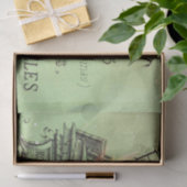 熱帯フローラヴィンテージエフェメラデクページ 薄葉紙 (ギフト)