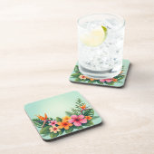 熱帯フローラ優雅さ コースター (右側)