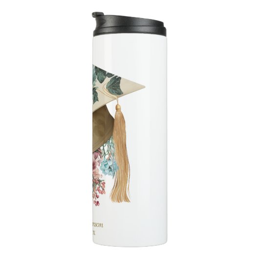 熱帯フローラ卒業ハットとタッセルパーティー タンブラー (回転右)