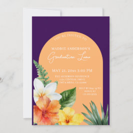 熱帯フローラ卒業パーティー 招待状