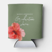 熱帯フローラ卒業ルアウ(ハワイ式宴会)パーティー 缶クーラー (正面)