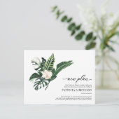 熱帯フローラ新結婚計画延期 ポストカード (スタンド正面)