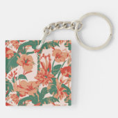 熱帯フローラ楽園 キーホルダー (裏面)