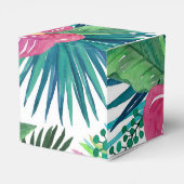 熱帯フローラ水カラープリントお気に入りボックス フェイバーボックス (裏面サイド)