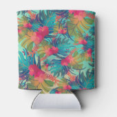 熱帯フローラ水彩クーラーボックス 缶クーラー (裏面)