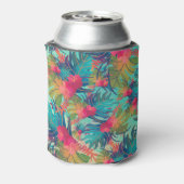 熱帯フローラ水彩クーラーボックス 缶クーラー (缶裏面)