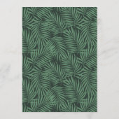 熱帯フローラ結婚のメニューID475 メニュー (裏面)