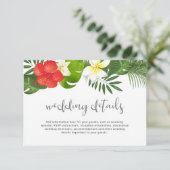 熱帯フローラ結婚の詳細情報ID475 エンクロージャーカード (スタンド正面)