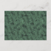 熱帯フローラ結婚の詳細情報ID475 エンクロージャーカード (裏面)