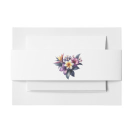 熱帯フローラ結婚の – 招待状ベリーバンド