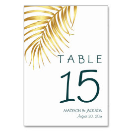 熱帯フローラ結婚ズ テーブルナンバー