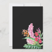 熱帯フローラ結婚ズ 招待状 (裏面)