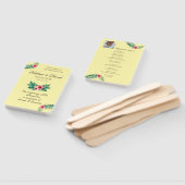 熱帯フローラ結婚テーマ ハンドファン (組立なし)