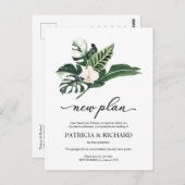 熱帯フローラ結婚延期新計画 ポストカード (正面/裏面)