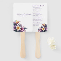 熱帯フローラ結婚式 プログラム