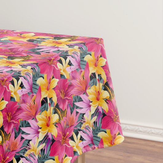 熱帯フローラ綿 テーブルクロス (インサイチュ)