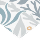 熱帯フローラ葉パターンデザイン テーブルクロス (アングル)