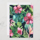 熱帯フローラ10 10バースデーパーティ招待状 招待状 (裏面)