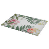 熱帯フローラ カッティングボード (角)
