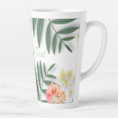 熱帯フローラ カフェラテマグ (右)