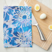 熱帯フローラ キッチンタオル (四つ折り)