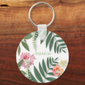 熱帯フローラ キーホルダー (正面)