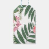 熱帯フローラ ギフトタグ (裏面)