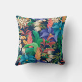 熱帯フローラ クッション (裏面)