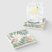 熱帯フローラ ストーンコースター (横)