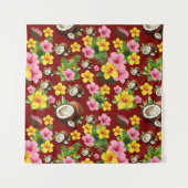 熱帯フローラ タペストリー (正面)