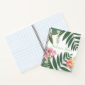 熱帯フローラ ノートブック (内部)