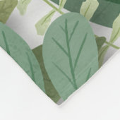 熱帯フローラ フリースブランケット (角)