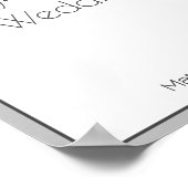 熱帯フローラ ポスター (角)