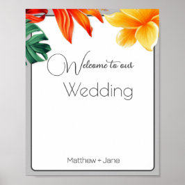 熱帯フローラ ポスター